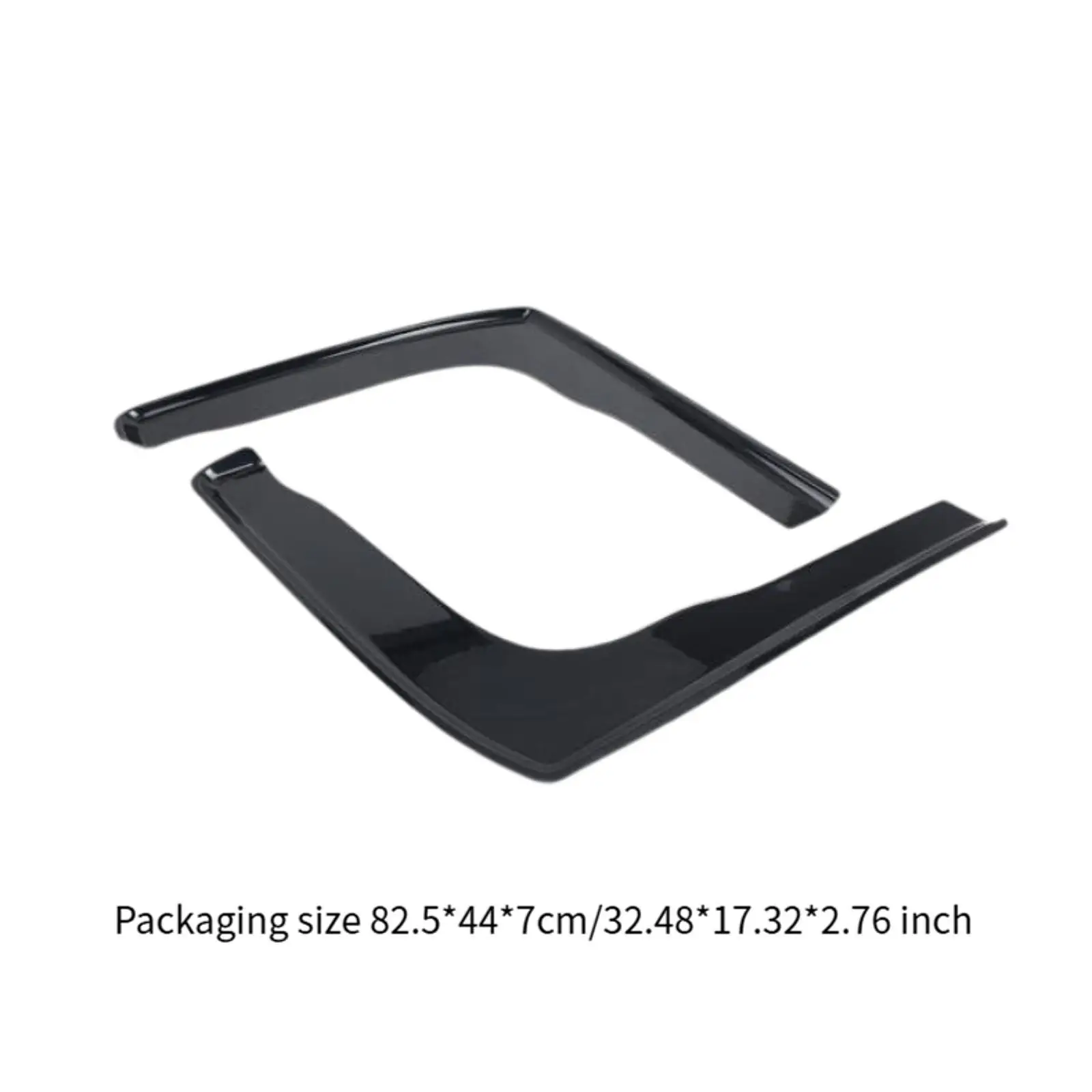 2 Pieces Window Visor Vent Repair Parts Professional Deflectors for Transit Connect MK1 Front