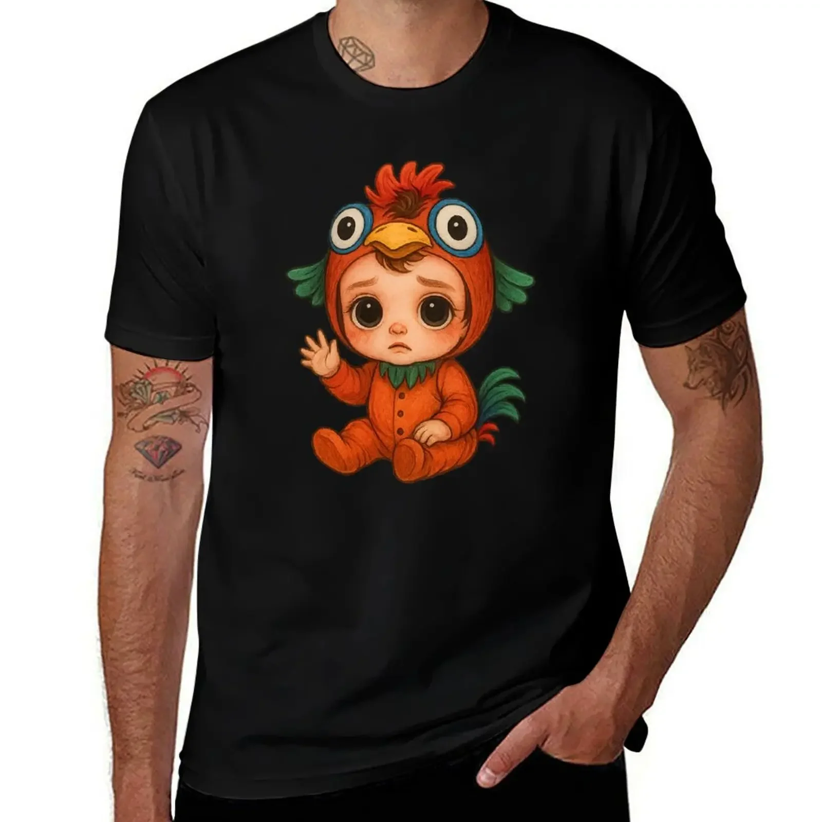 

Hei hei island friends T-Shirt tees Anime t-shirt Louboutins boys animal print men graphic t shirts