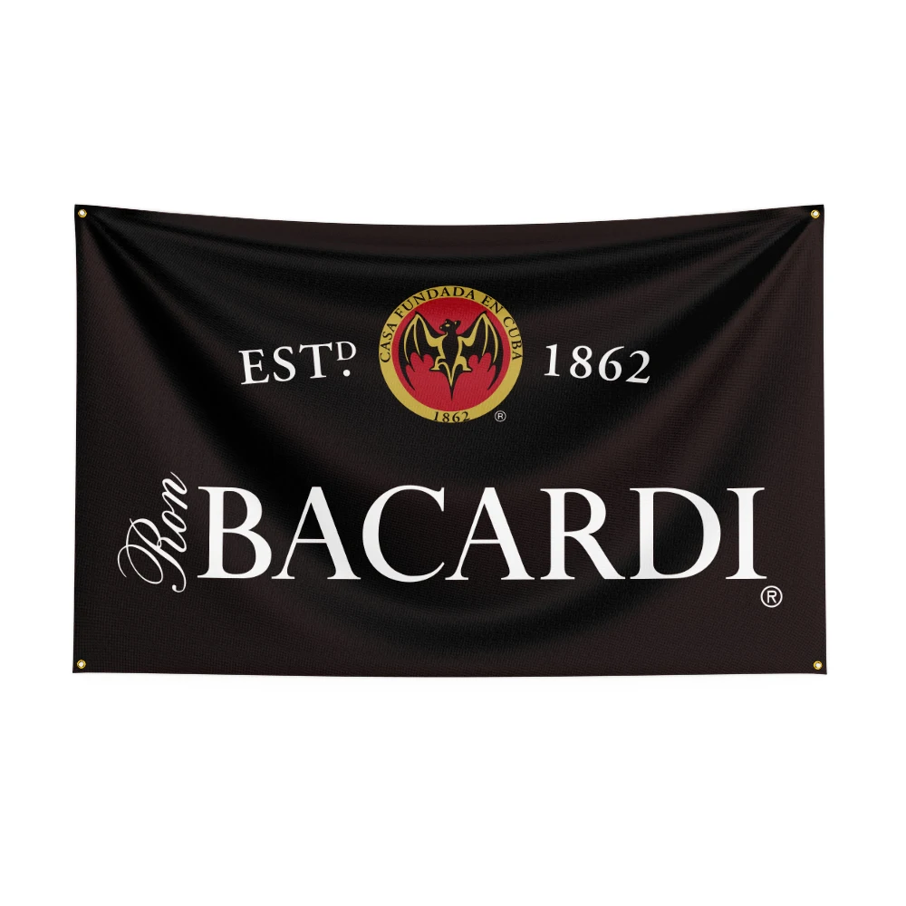 3X5Ft Bacardis Beer Flag For Decor