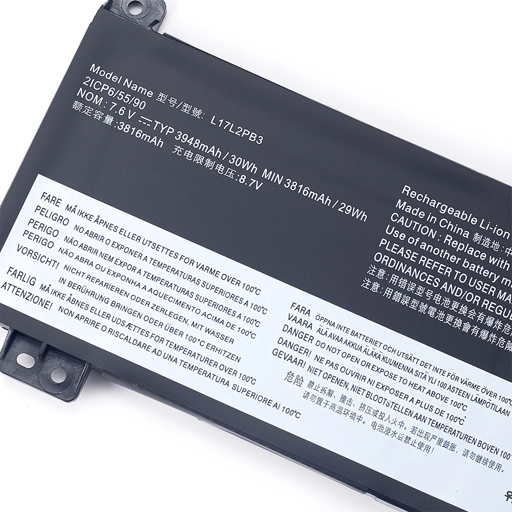 SUOZHAN L17L2PB3 L17M2PB4 L17M2PB3 L17L2PB4 L17C2PB3 L17C2PB4 Laptop Battery For Lenovo IdeaPad V330-15IKB V530-15IKB