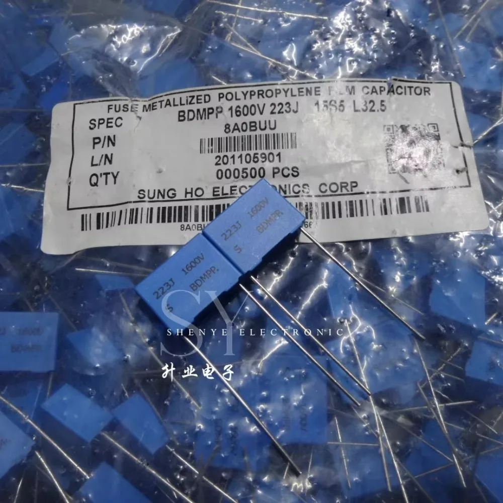 

10PCS 0.022uf/1600v 22nf 223 brand-new 15mm film capacitor