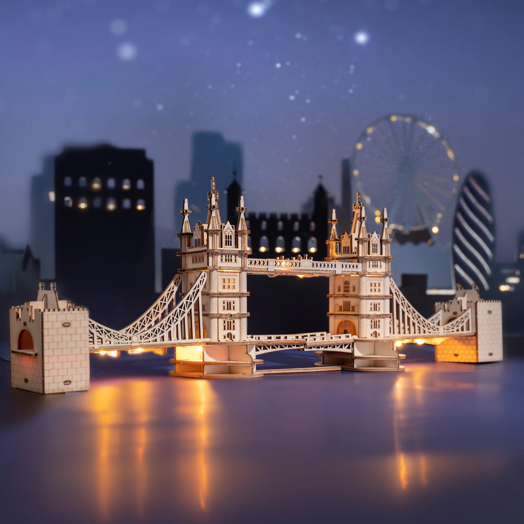 Rolife DIY Wooden 3D Puzzle To - Lighting Decor Woodbridge 评论和价格