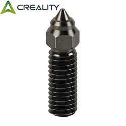 Creality K1 Nozzle Kit Official 3D Printer Hardened Steel Nozzles 0.4mm High-Speed Printing and High Flow Extruder Nozzles