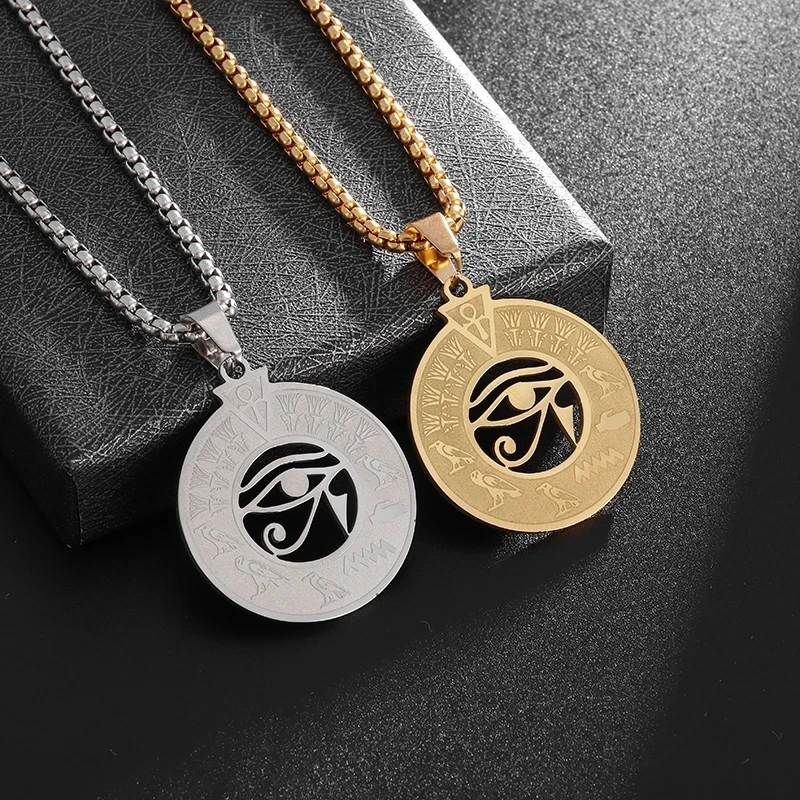 High Quality Metal Gold Plated Hip Hop Necklace Lion Punk Pendant Chain Jewelry