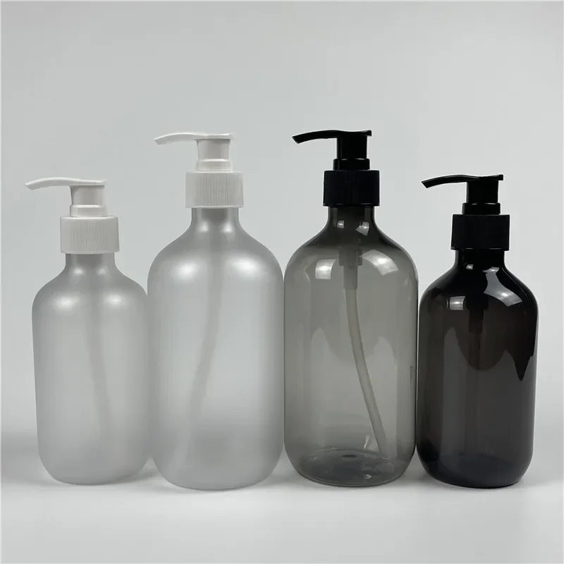 

Advanced Luxurious 300ml 500ml x 20 Liquid Soap Dispenser Frosted Plastic Bottles Empty Shampoo Body Wash Lotion Pump Containers