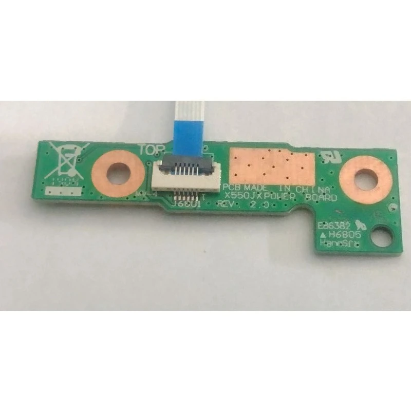 For Asus X550VC X550CC X550CL X550VB X550CA X550LE X550M X550CW Y581C K550V K550C Laptop Power Switch Board