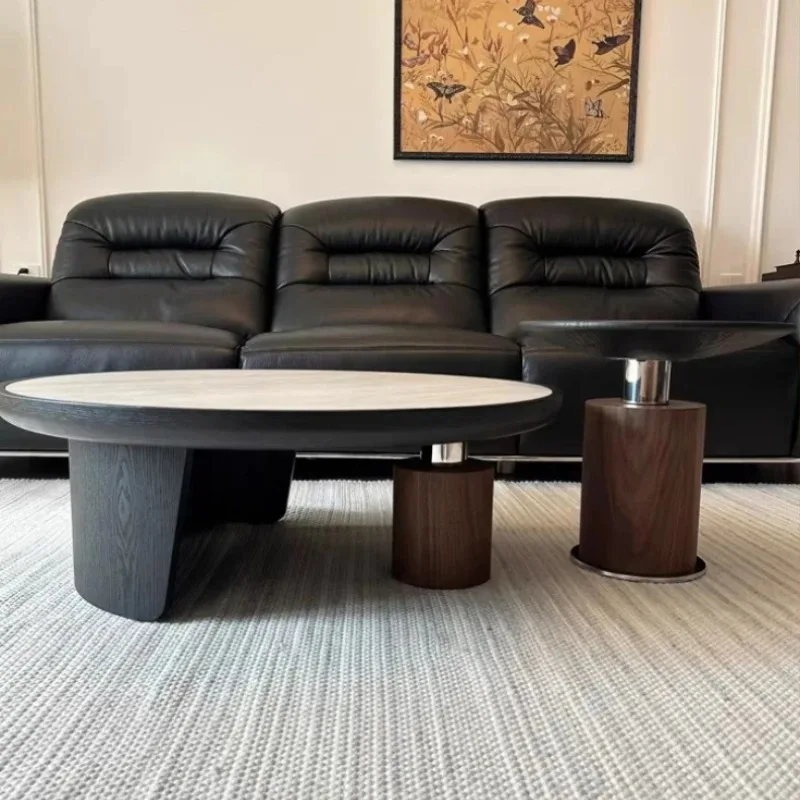 French Medieval Coffee Table Light Luxury High-end Creative Designer Coffee Table Living Room Furniture Jamuan Minum Teh YS50CC