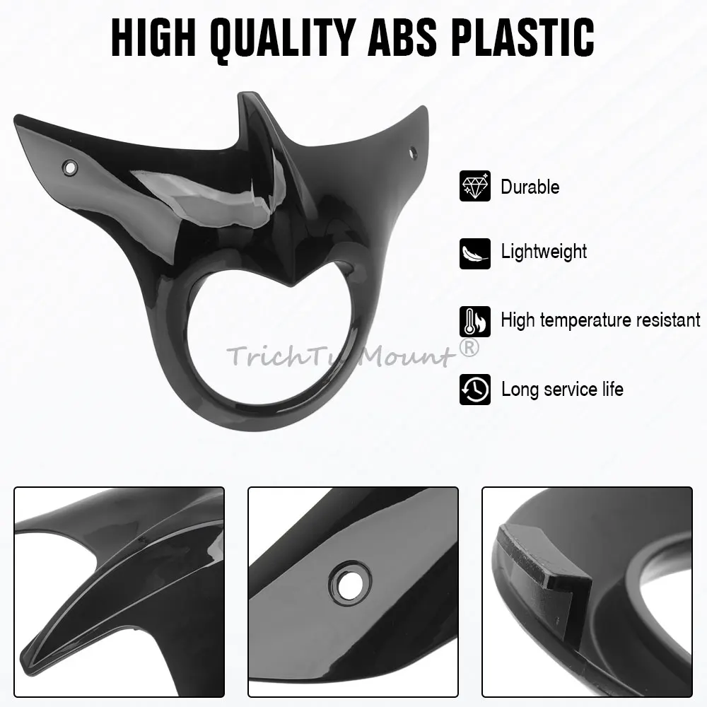 Outer Fairing Front Headlight Trim Cover Bezel Fit For Indian Chieftain Roadmaster Dark Horse Elite Limited 2014-2025 Motorcycle