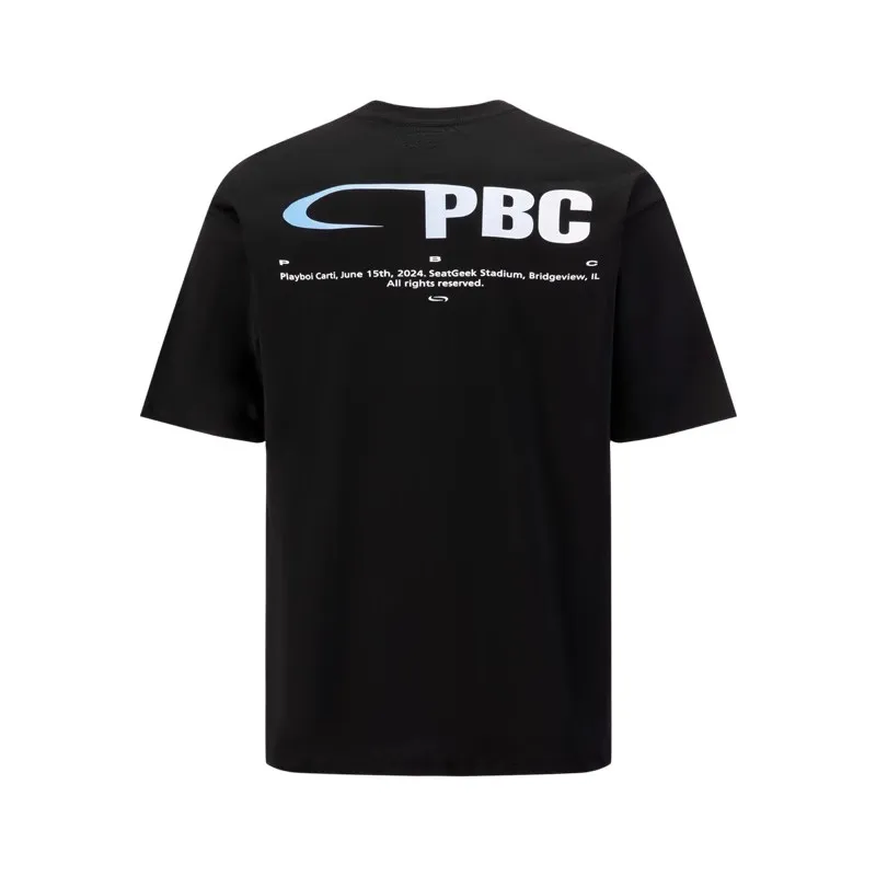 2024 summer smash merch playboicarti Peripheral limited short sleeves T-SHIRT  TEE TX1199