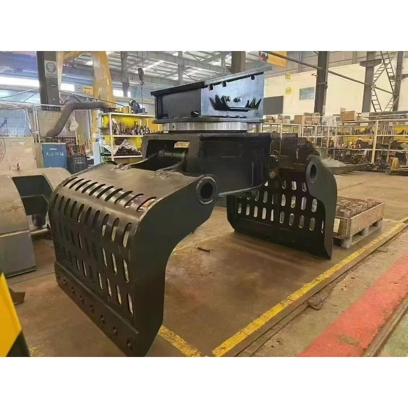 Customized Hydraulic Demolition Grab Excavator Rotating Demolition Grab For Construction Waste Sorting