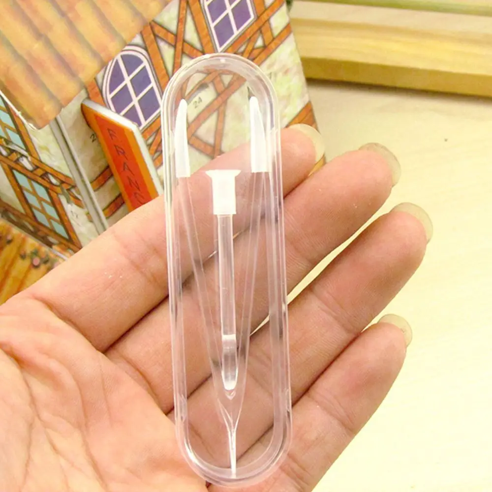 Women Transparent Contact lens wearing Large Contact lens clip Suction stick Beauty tools Tweezers