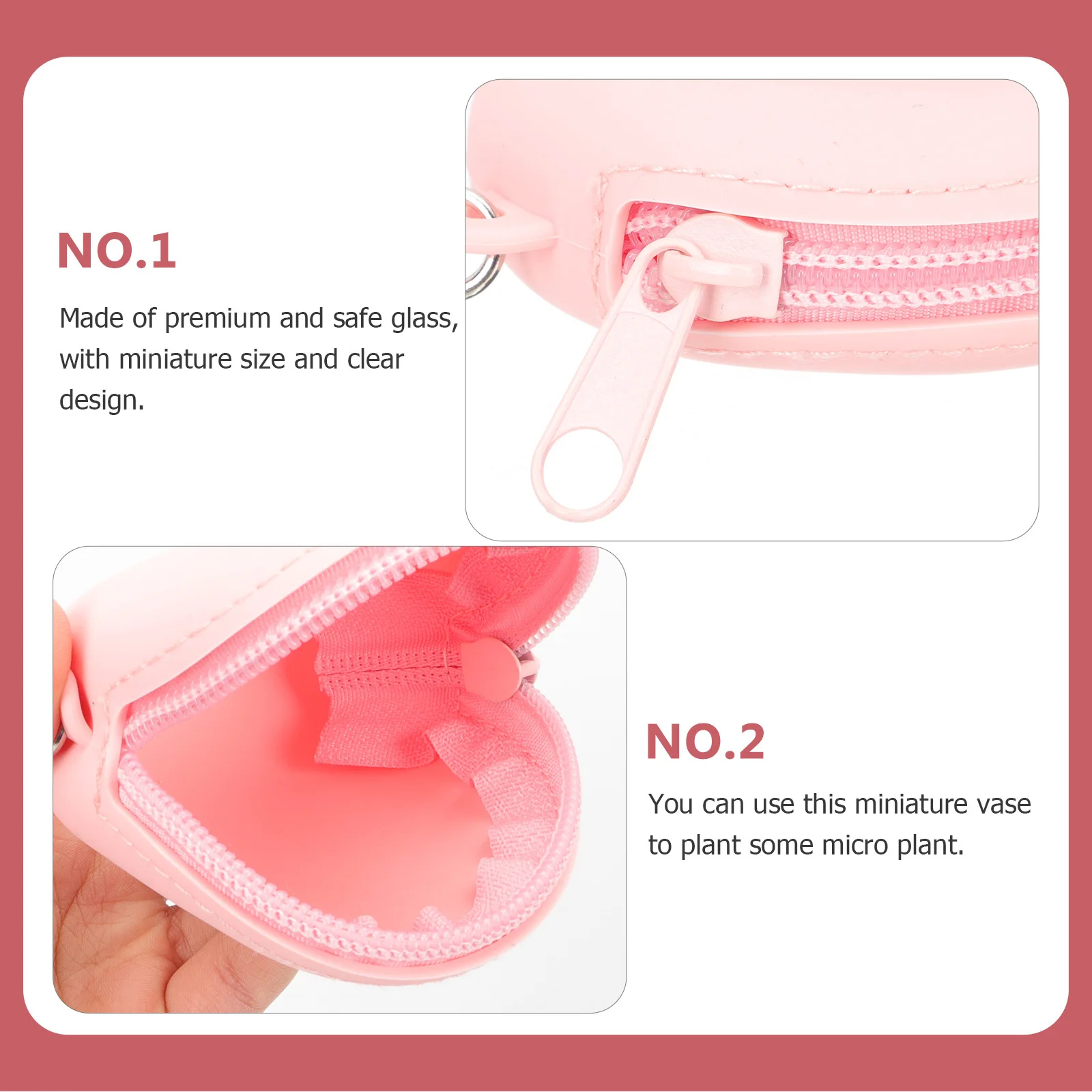 

Silicone Coin Purse Wrist Strap Zipper Small Portable Change Purse Lightweight Coin Bag for Women Travel Daily Use