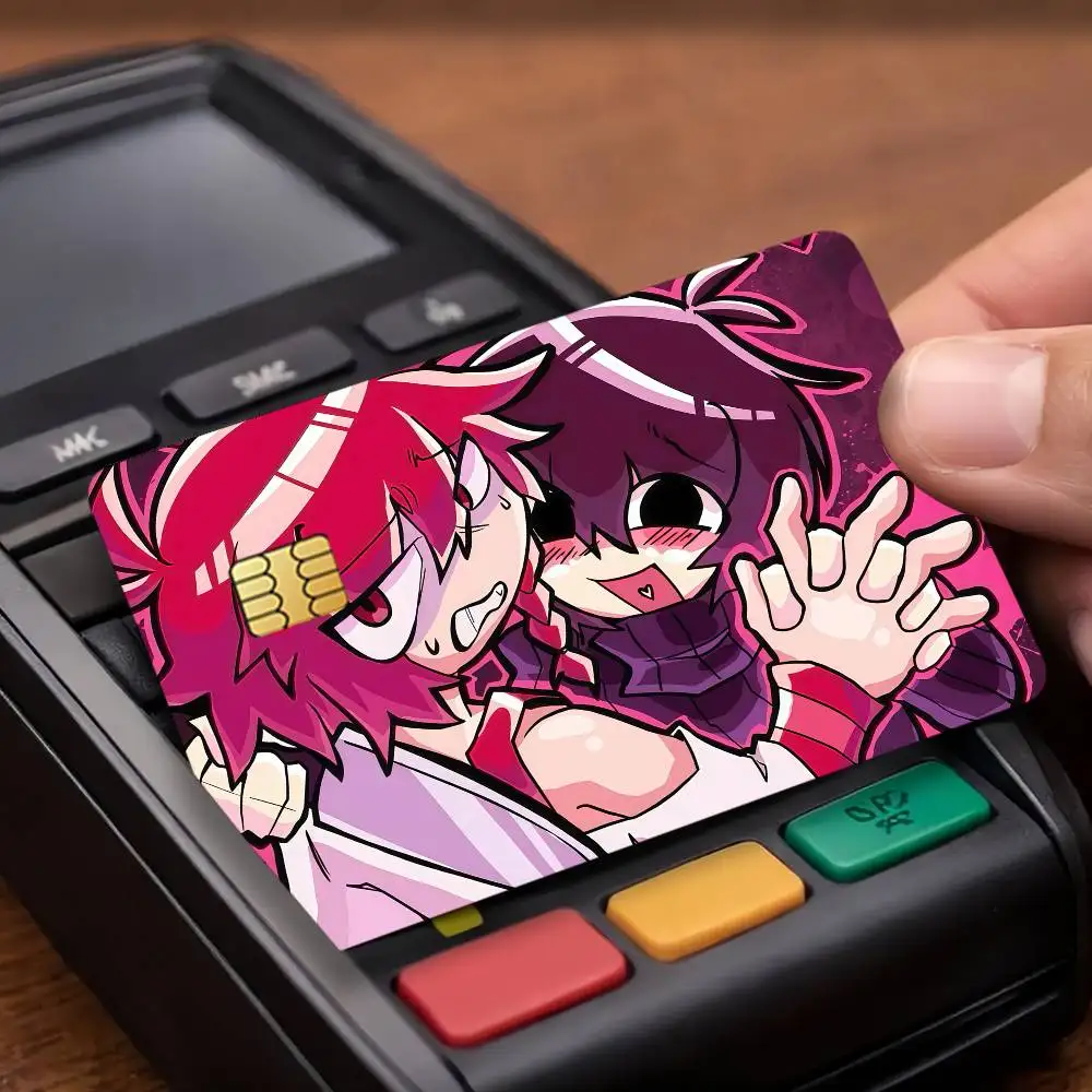 ZENO Remake Credit Card Public Transportation Cards Protective Sticker Waterproof Card Face Decoration 4PCS