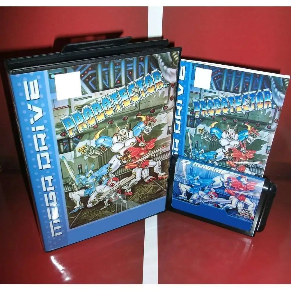 New Arrival Probotector PAL ONLY 16bit MD Game Card With Retail Box & Manual Book For Sega Mega Drive/ Genesis