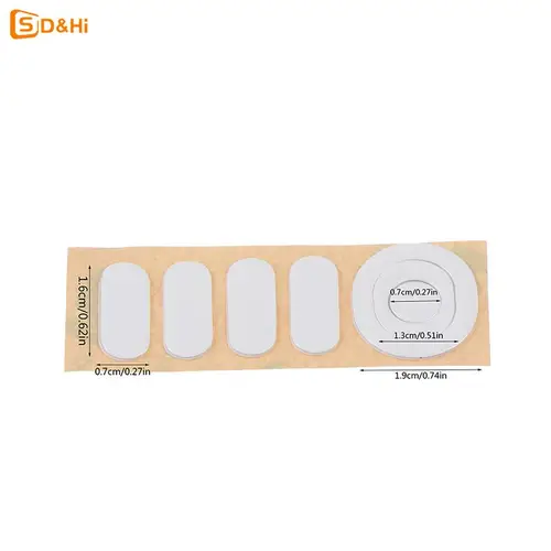 Imagen 2 del producto Juego de patines de ratón para G304, G305, ratón blanco, deslizamientos de borde curvo, 1 Juego