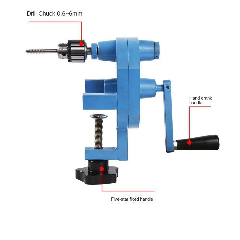 B10 Precision Tooth Repairing Machine, Manual Miniature Hand Tapping Machine, Manual Tapping, Clamping Force 0.6-6mm, Novo