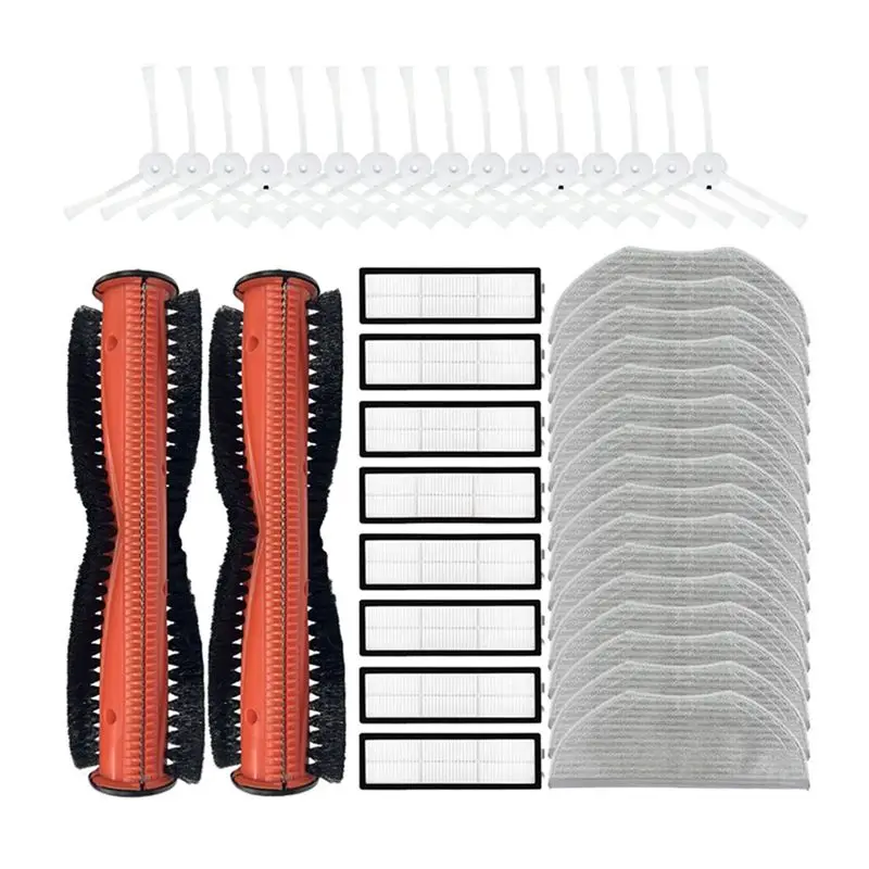 

Салфетка для уборки AT05, боковая щетка, HEPA-фильтр для робота-пылесоса Xiaomi S10T, защита от наматывания волос, для подметания и мытья полов STFCR01SZ