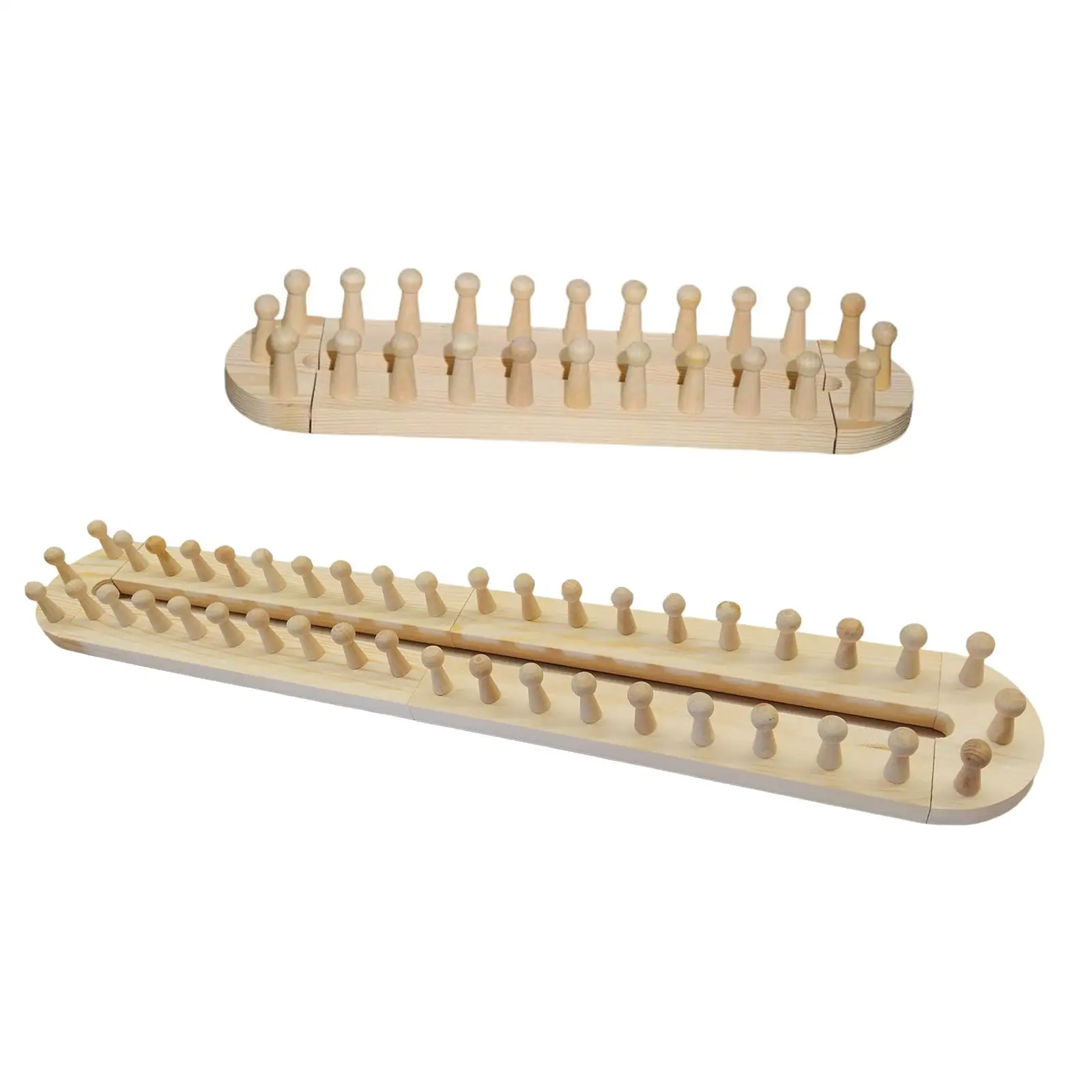 

Массивный ткацкий станок для одеял, бытовой для начинающих, деревянный вязальный станок для DIY, пледы, шарфы для рукоделия, расслабляющий прочный