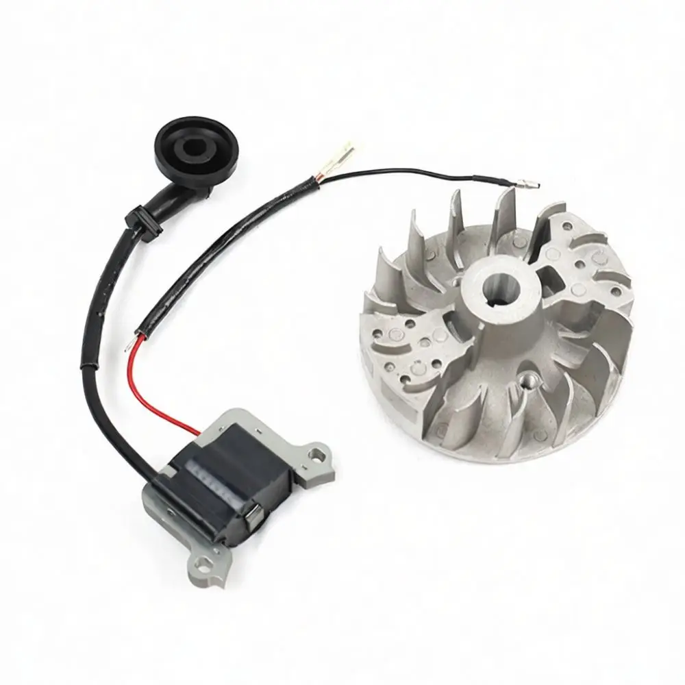 Ignition Coil Module For 40 5 44 5 Flywheel TU43 Brush Cutter 43cc 52cc Lawn Mower Engine Power Equipment Repair Part