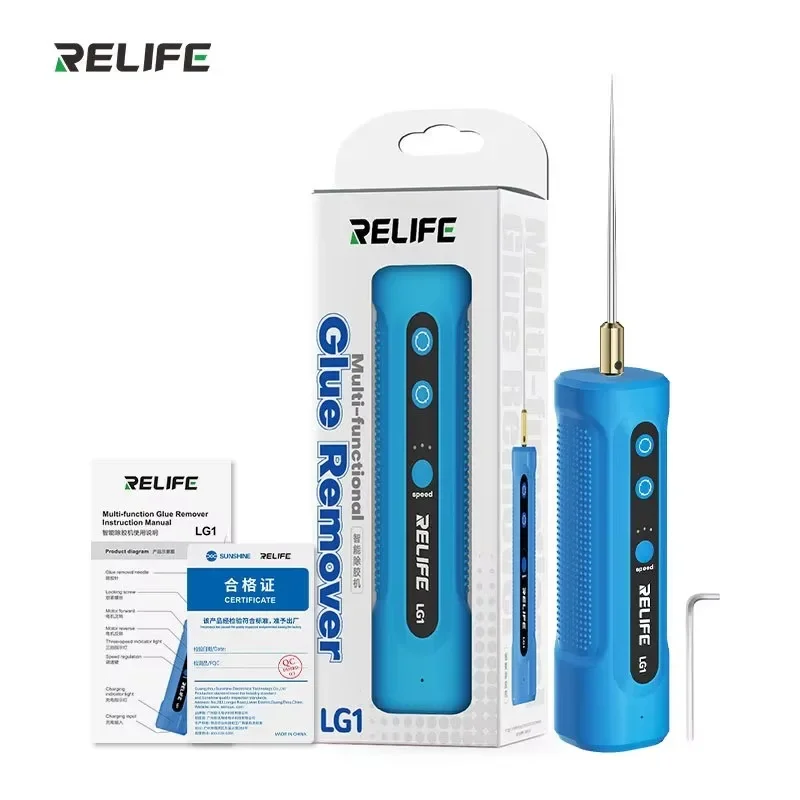 RELIFE LG1 Electric Glue Remover Tool 220V Efficient Adhesive Removal OCA Waterproof Sticker Removal Refurbished Repair
