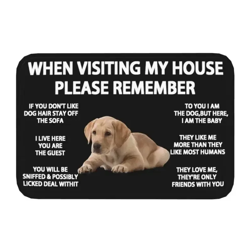 Staffordshire Bull Terrier Doormat Non-Slip Kitchen Bath Mat Bedroom Balcony Floor Door Entrance Carpet Rug Foot Rugs for Home