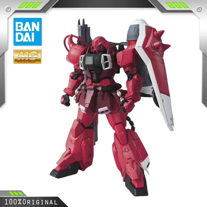 BANDAI ANIME In Stock MG 1/100 ZGMF-1000/A1 GUNNER ZAKU WARRIOR MOBILE SUIT Assembly Plastic Model Kit Action Toys Figures Gift