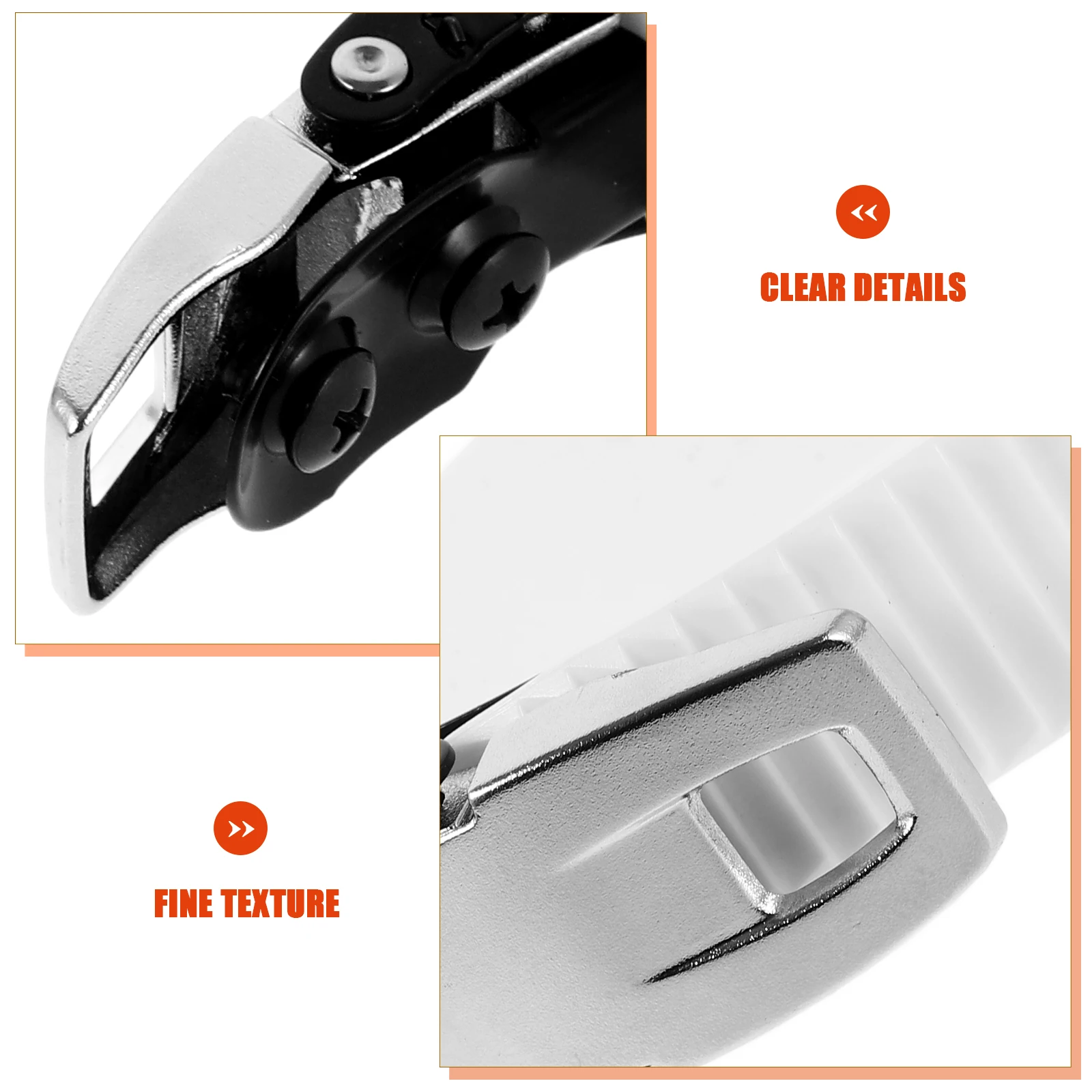 1 زوج الأسطوانة تزلج مشبك حزام استبدال دائم بولي كلوريد الفينيل الربط كليب لأحذية التزلج المتوافقة مع الزلاجات الدوارة الجليد #1