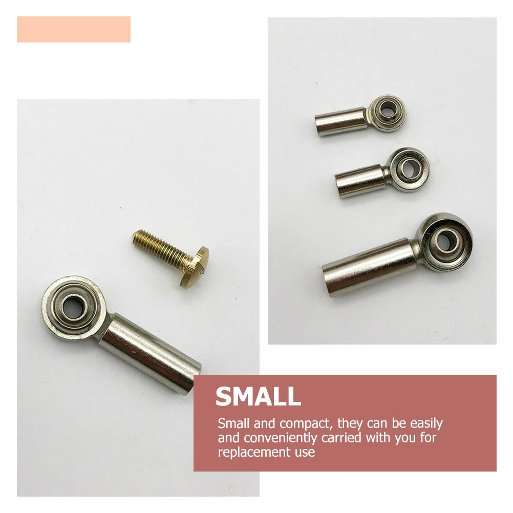 Musical Instrument Arbor Screws Parts Trumpet Horn Round Head Professional Stainless Steel Finger Button