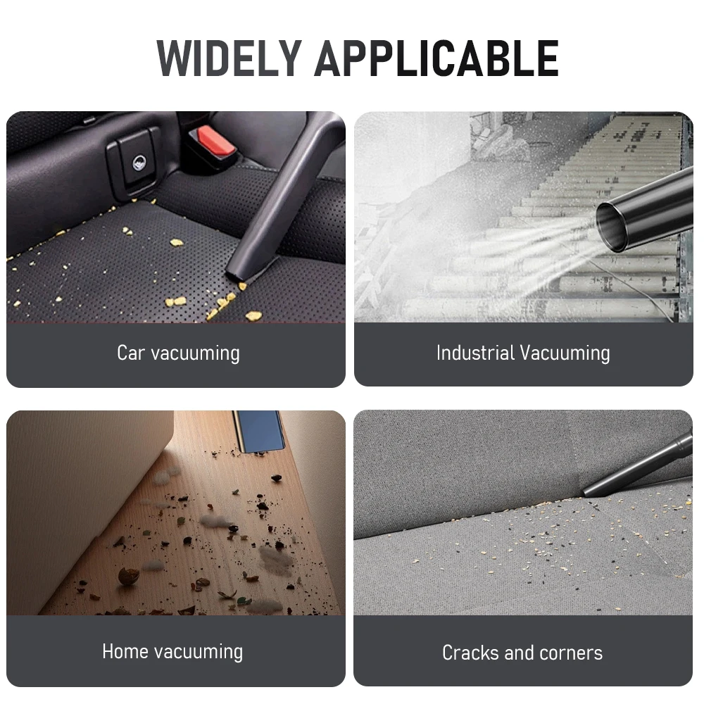 Aspirapolvere senza fili ad alta potenza da 500 W Aspirapolvere portatile senza spazzole Filtro rimovibile e lavabile per aspirapolvere a pulizia rapida