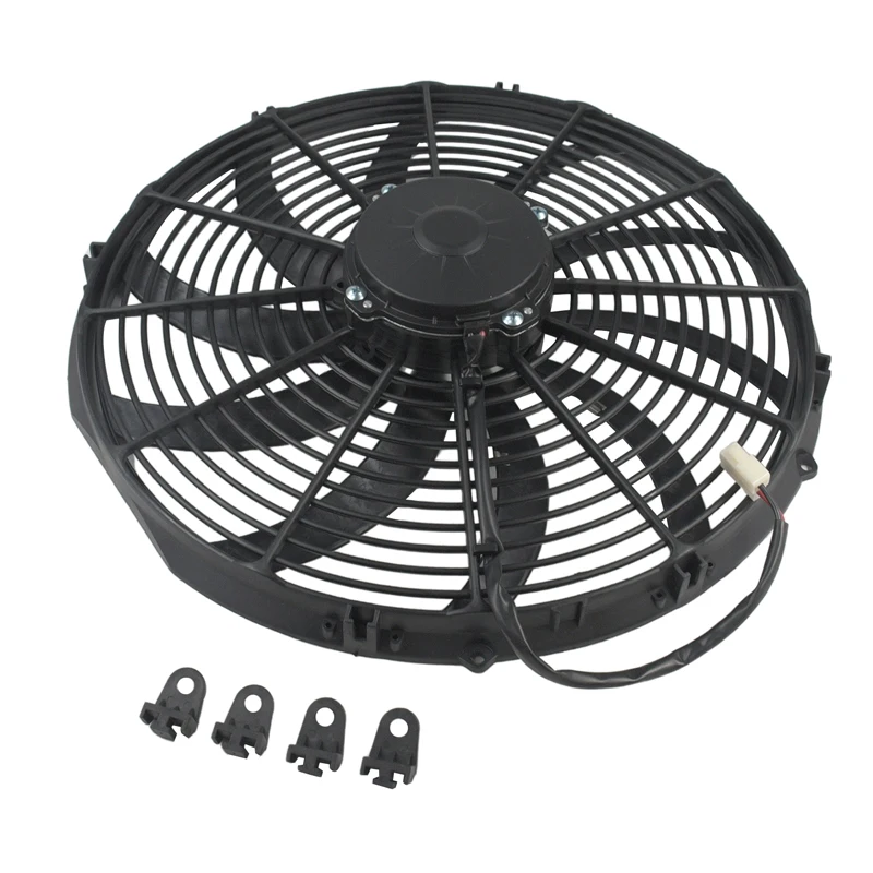 16 Inch Puller Fan 12V Compatible with Spal 30102050 Compatible with Thermo King Compatible with Tripac APU Evolution 16 Inch