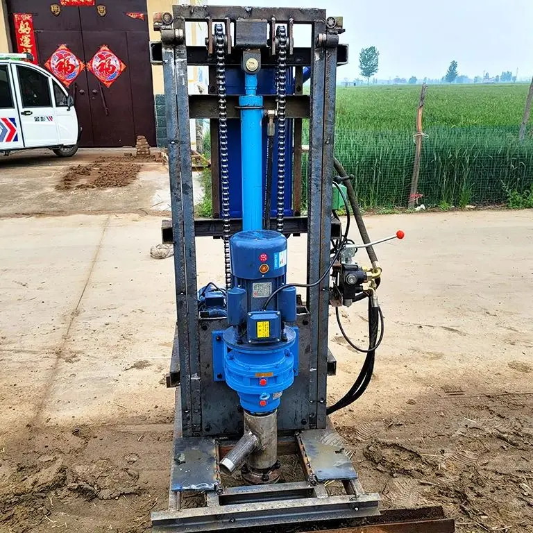 

Customized Mini 100m Electric Water Well Drilling Rig Lightweight Portable Hydraulic Handheld Household Borehole Drill Machine