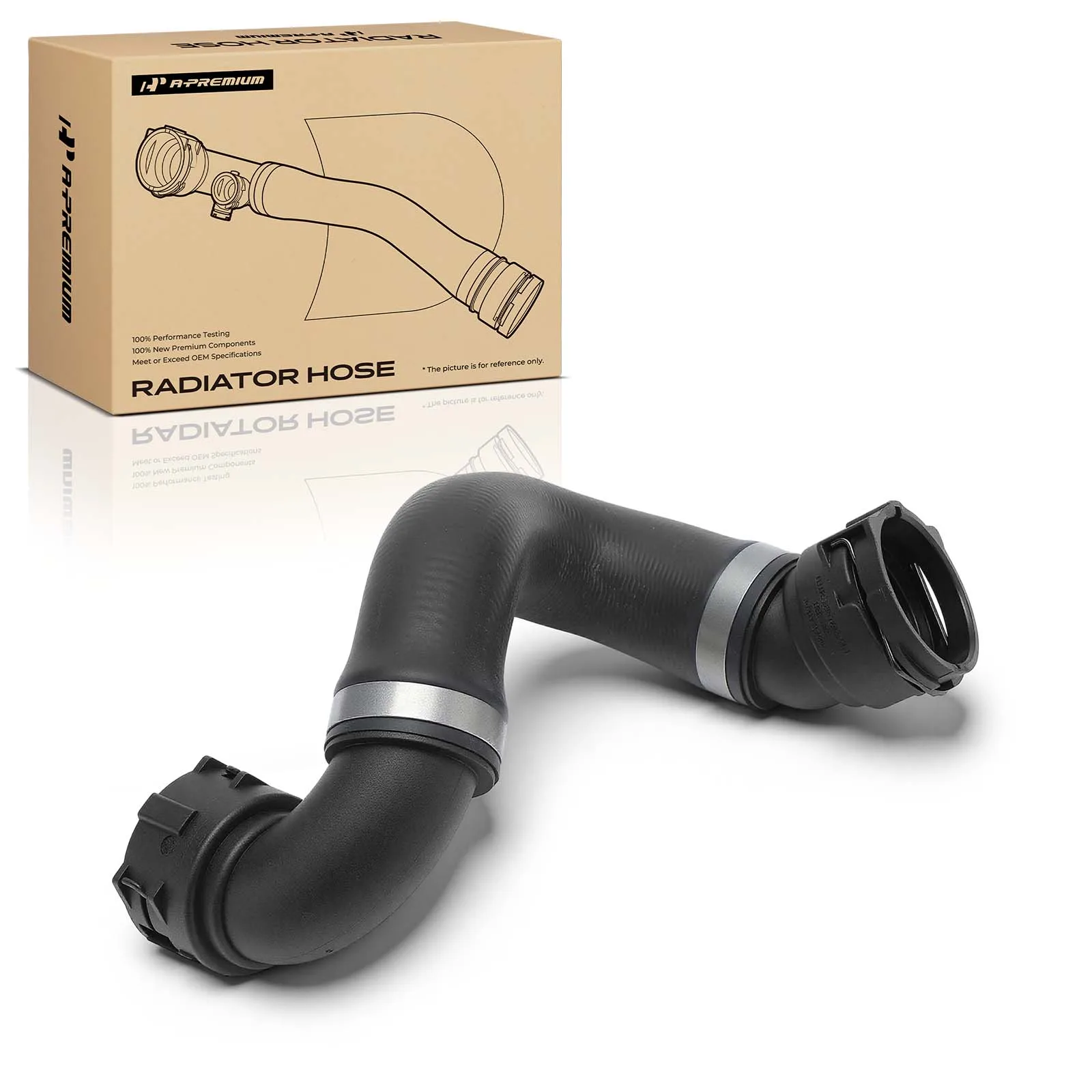 A-Premium Lower Radiator Coolant Hose for BMW 328i 128i 2008-2013 328xi 2008 328i xDrive 2009-2013 Z4 2009-2011
