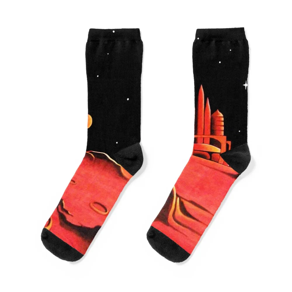 

CITY ON MARS Socks Toe sports custom sports kawaii Antiskid soccer Socks For Men Women's