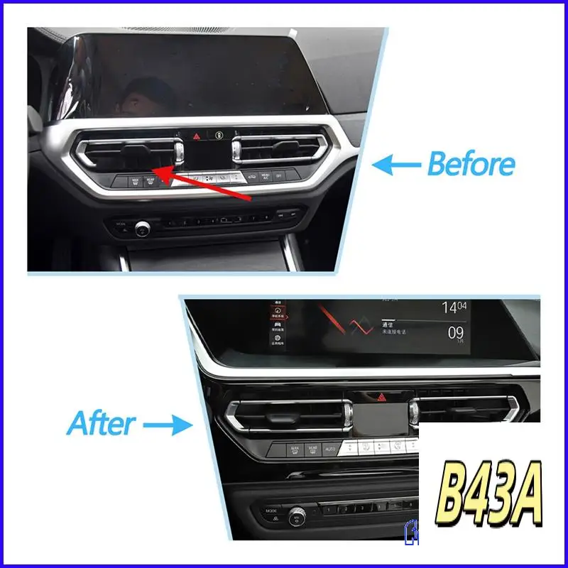 

Sp-Left Front Air Outlet Grille Slide Repair Kit Parts For BMW 2 3 4 Series Z4 G20 G28 19-2022 Car AC Vent Trim Clip 64119855415