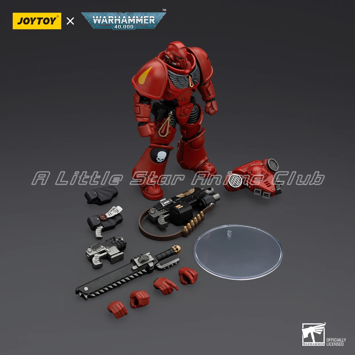 لعبة مجسمة أصلية من JOYTOY 1/18 Warhammer 40K لملائكة الدم Intercessors #4