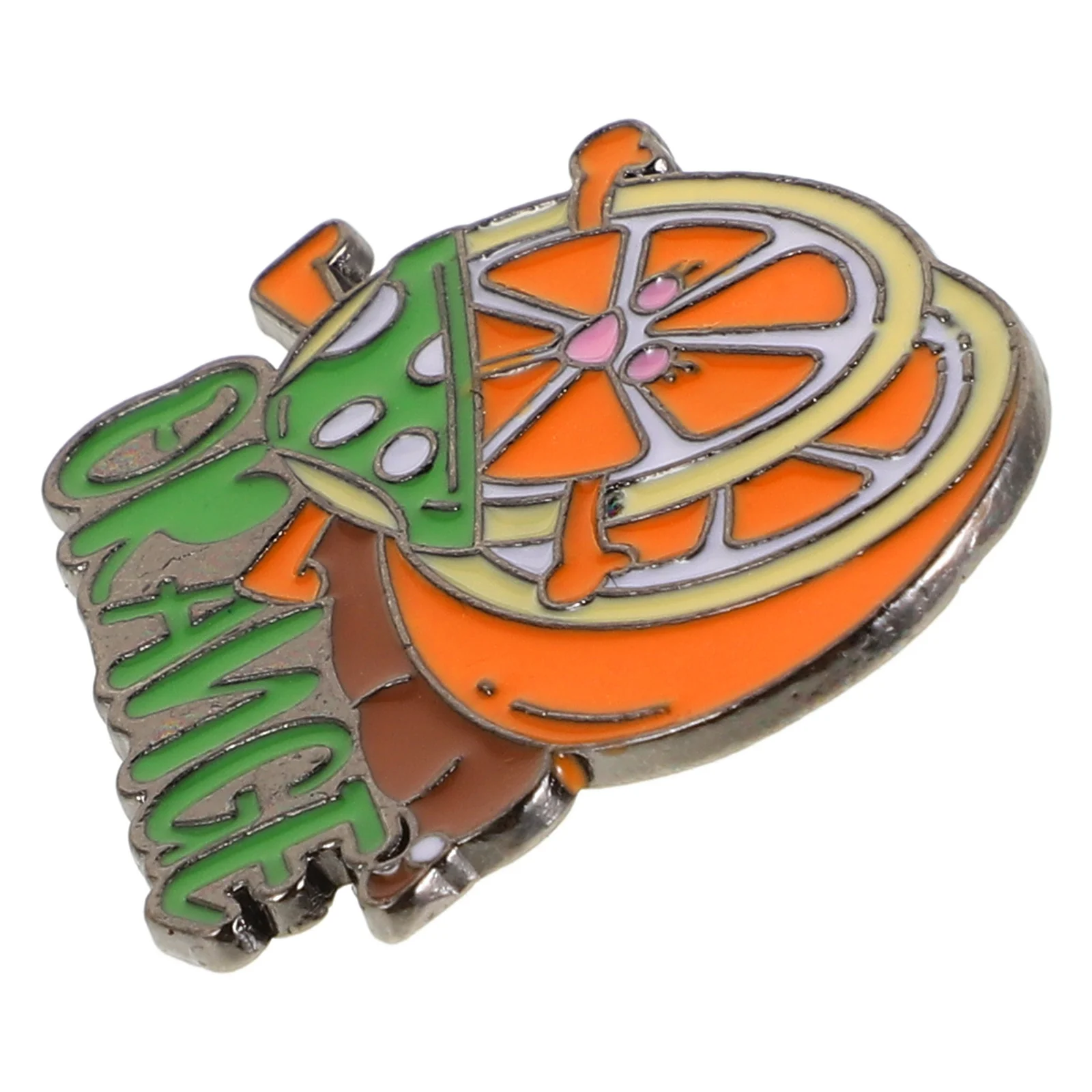 

Fruit Lapel Pin Cute Orange Enamel Brooch Lightweight Metal Pin Badges for Backpacks Jackets Shirts Accessories