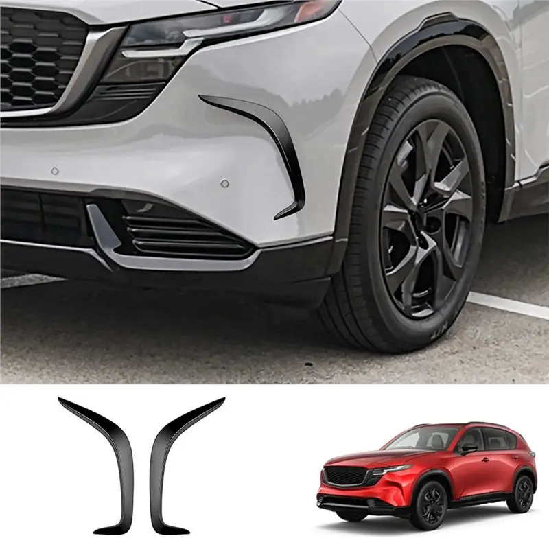 AT92-Front Bumper Fog Light Cover Trim For Mazda CX-5 2026 Side Spoilers view 2