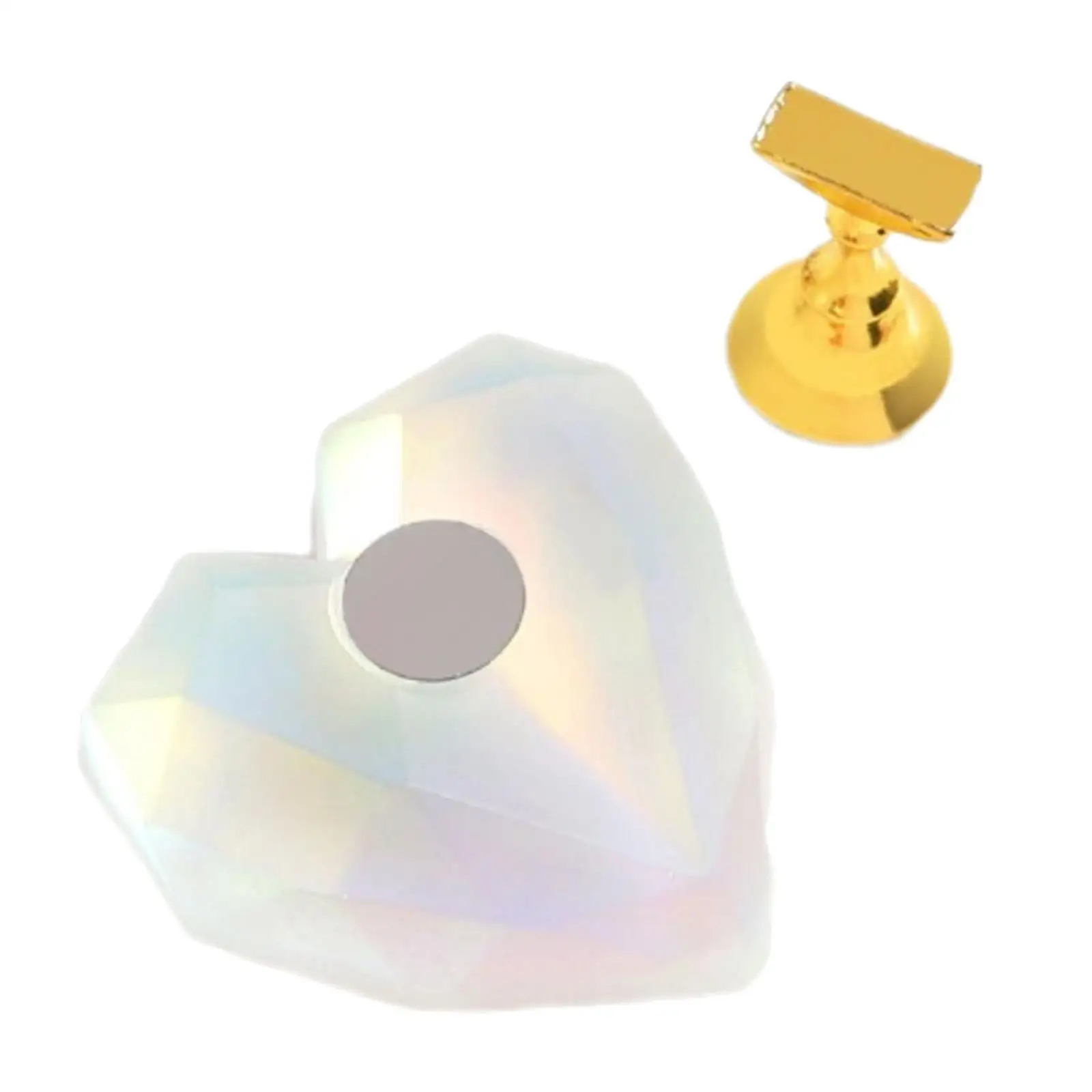 

Nail Art Tip Holder Stand Magnetic Nail Art Display for Practice DIY Salon