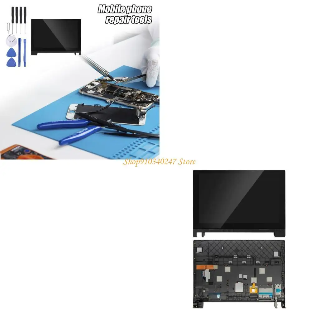 

Q22A Full Assembly LCD Digitizer LCD Screen & Digitizer for YOGA Tab 3 10.1