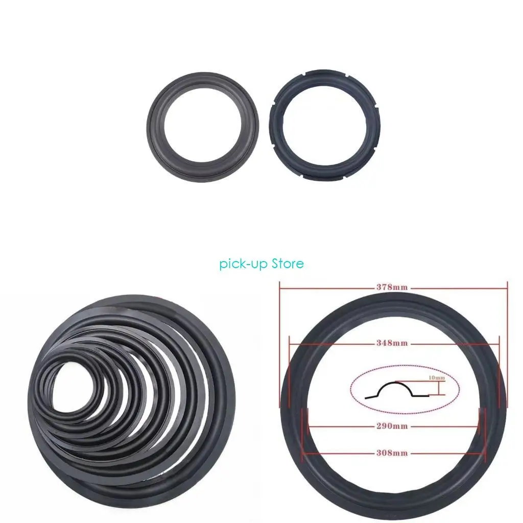 

Q5WA 15in 18inches Loudspeaker Speaker Rubber Foam Ring Speaker Repair Parts