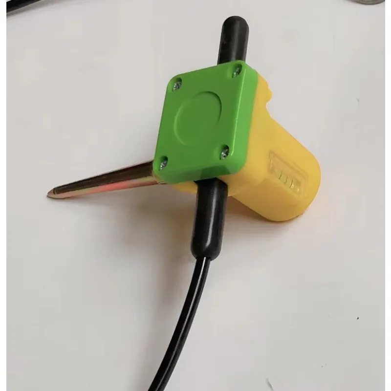 Single SM4 Geophone 10Hz Horizontal with Split Spring Clips Connector , Seismic Geophone String 10 Hz in stock