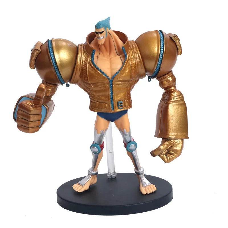 Figura de Acción de PVC de Franky del Anime One Piece DXF The Grandline Men Film Gold, Estatua Coleccionable, Muñeco de Juguete, Regalo, 18 cm