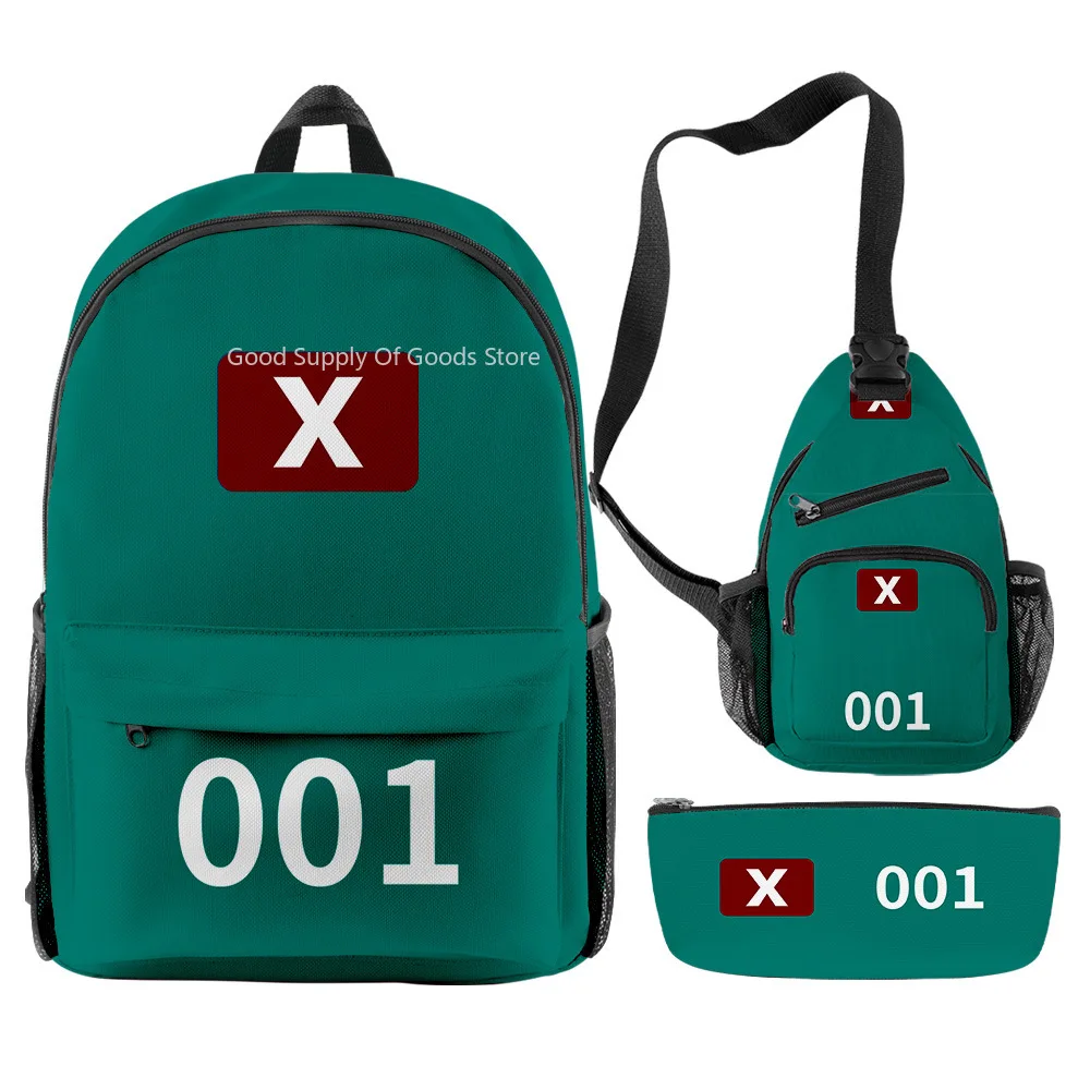 NEUE Korea Spiel Season2 Cosplay Rucksack Taschen Unisex Solide Druck Schulter Taschen Student Große Kapazität Schule Handtaschen Paket