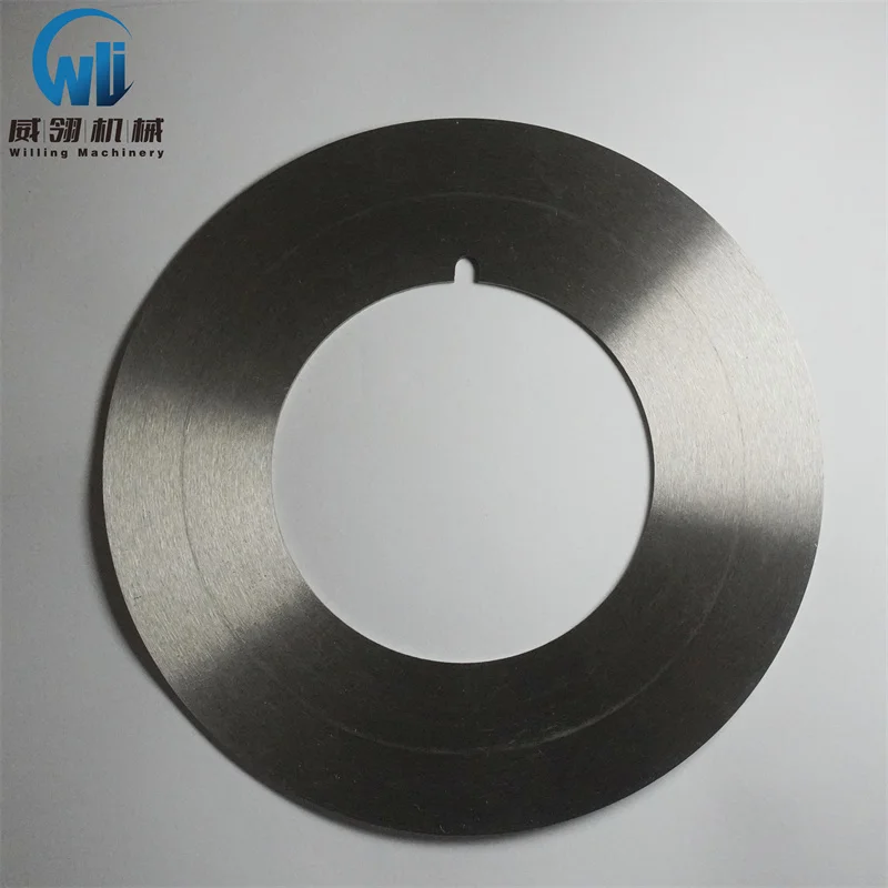 HSS / D2 Slitting Machine Blade Machine round blade paper  cutting round knife slitting round blade machine circular knife