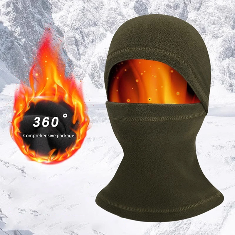 الحرارية الشتاء بالاكلافا الدراجات قناع الوجه الكامل الدافئة الرياضة الرقبة أدفأ الصيد التزلج دراجة نارية قناع الصوف وشاح قبعات باندانا