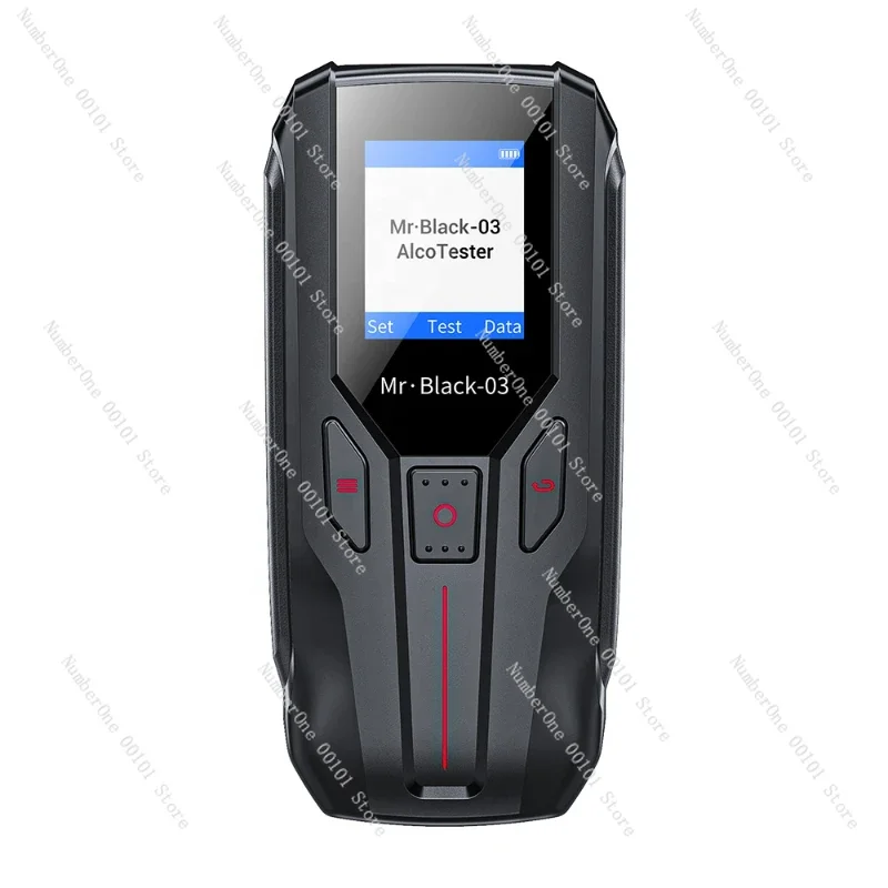 Electrochemical (fuel Cell) LCD Display Alcohol breath Tester Breathalyzer Detector with CE RoHS  PSE Certificate