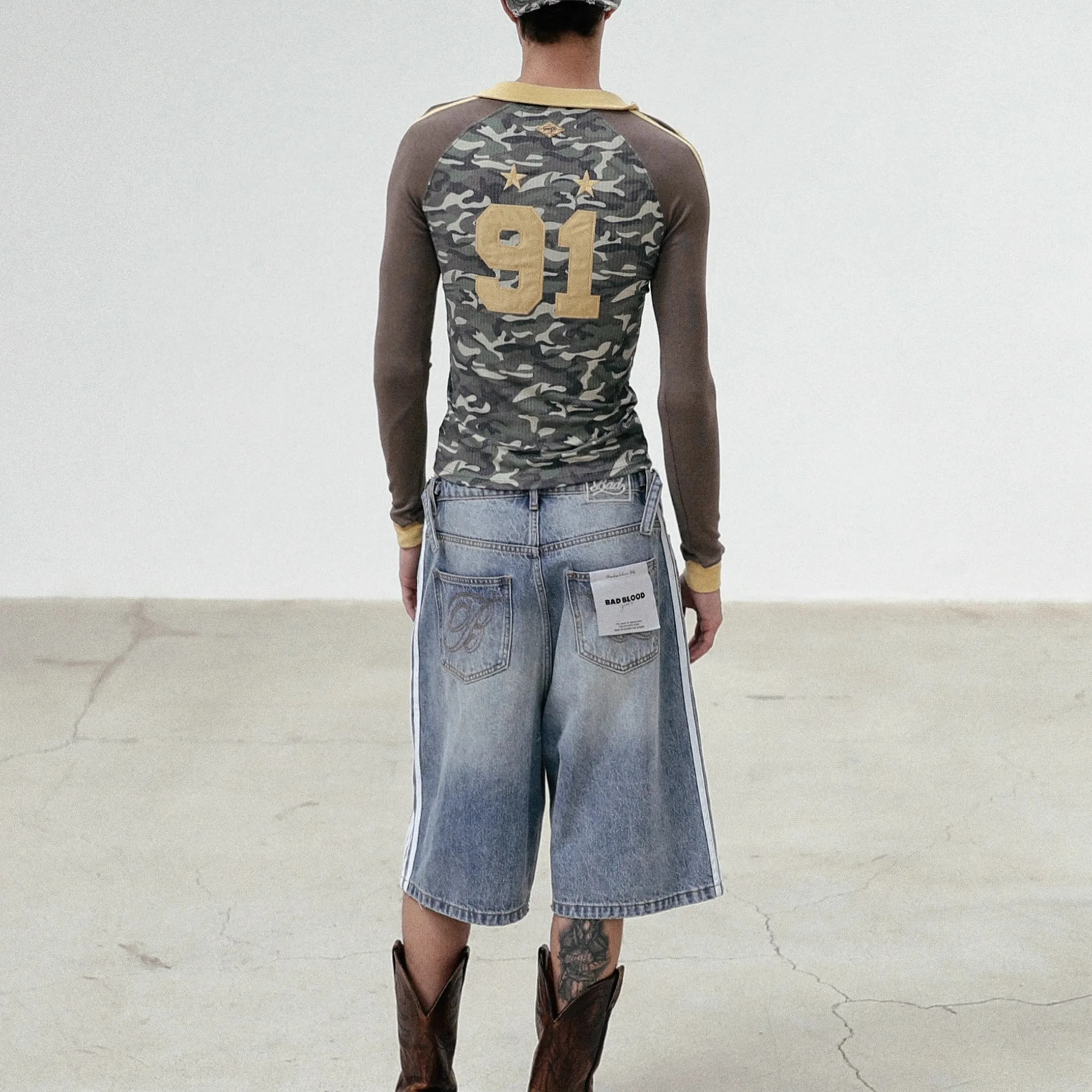 Camouflage Long Sve T-irt Women Early Autumn American Spicy Girl Waist Slimming Slim Fit Top Trendy Polyester Spandex