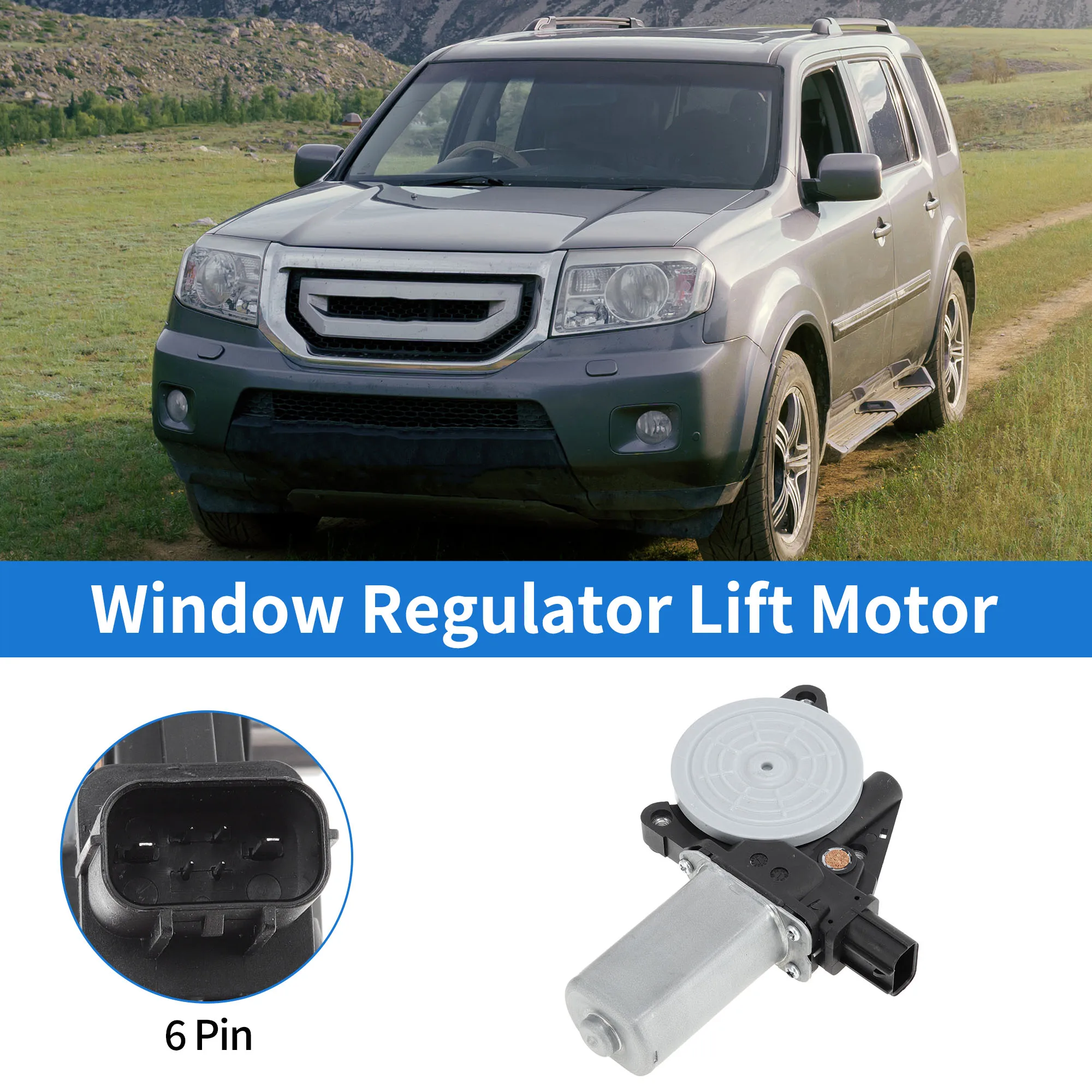 

UXCELL No.742971/72250STKA01 Power Window Regulator Lift Motor for Honda Pilot 09-15