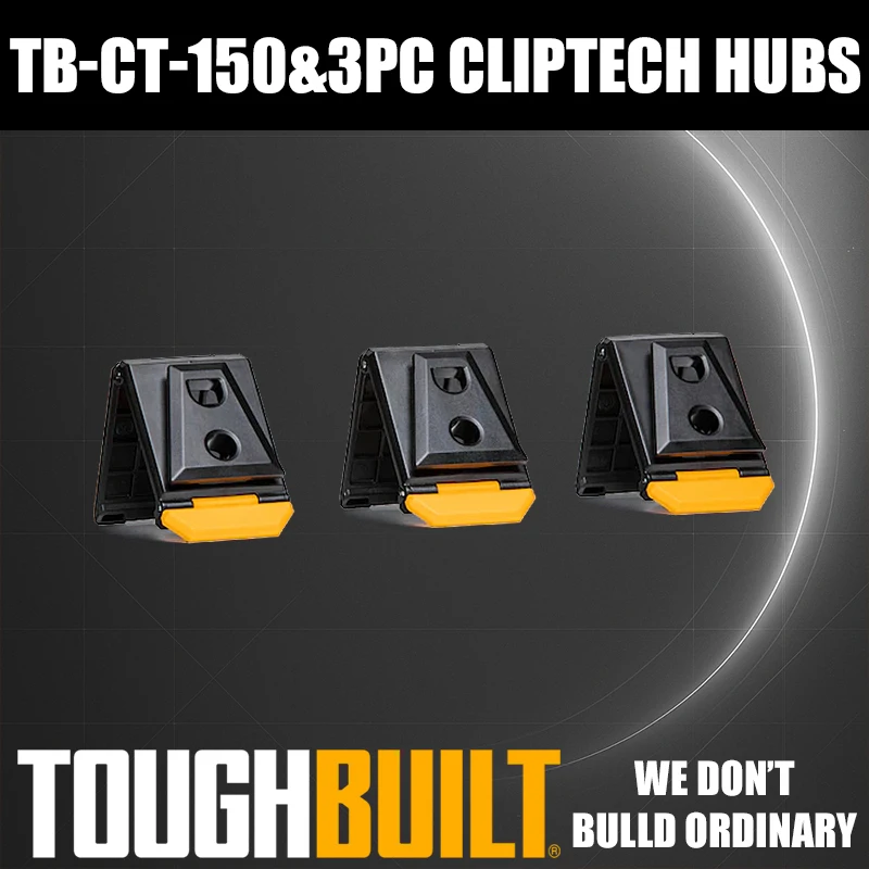 

Пряжка для рюкзака ToughBuilt TB-CT-150, 3 шт., подходят для всех комплектов быстросъемной системы.