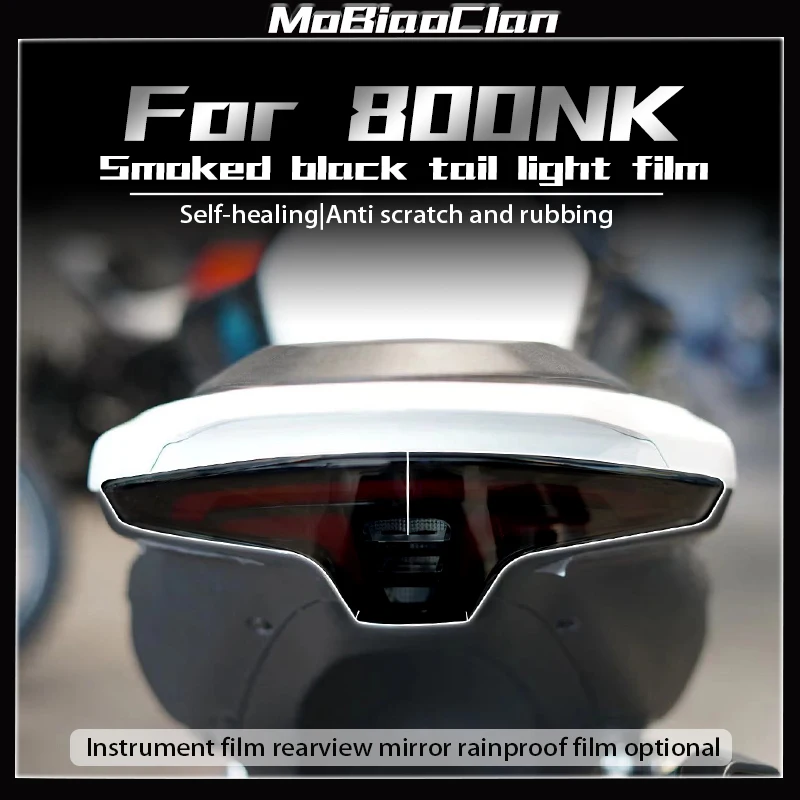 For CFMOTO 800NK Motorcycle Headlight Film TPU Instrument film Transparent Protective Film Refit Lamp Film Stickers Accessories
